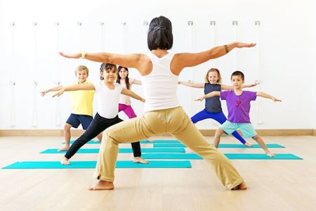 Çocuklar için Yoga, alıştırmalar