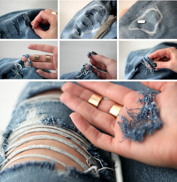 Kendiniz kot pantolon veya kot pantolon ile kot yapmak için