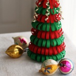 Şerit Noel ağacı