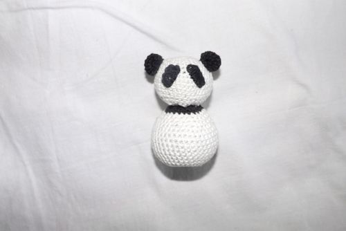 Kendi Ellerinizle Örme Panda Oyuncak