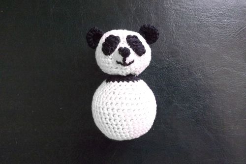 Kendi Ellerinizle Örme Panda Oyuncak
