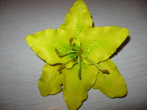 Lily from foamiran