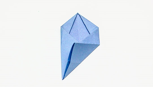 Kendi ellerinizle origami çiçeği yapma