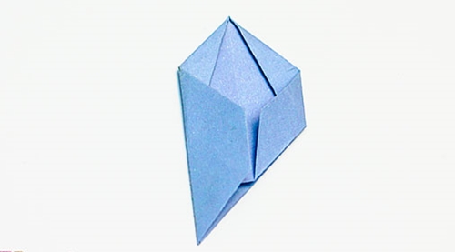 Kendi ellerinizle origami çiçeği yapma