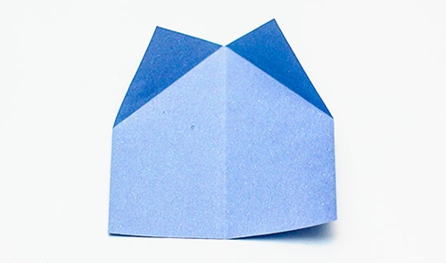 Kendi ellerinizle origami çiçeği yapma