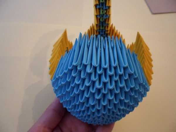 Modüllerden bir kuğu origami nasıl hazırlanır - fotoğraf ve videolarla adım adım talimatlar
