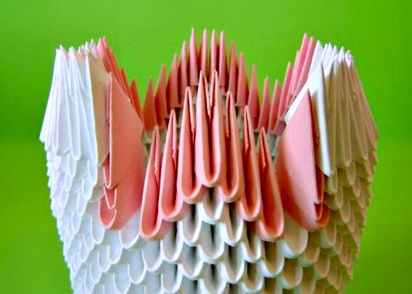 Modüllerden bir kuğu origami nasıl hazırlanır - fotoğraf ve videolarla adım adım talimatlar