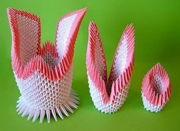 Modüllerden bir kuğu origami nasıl hazırlanır - fotoğraf ve videolarla adım adım talimatlar