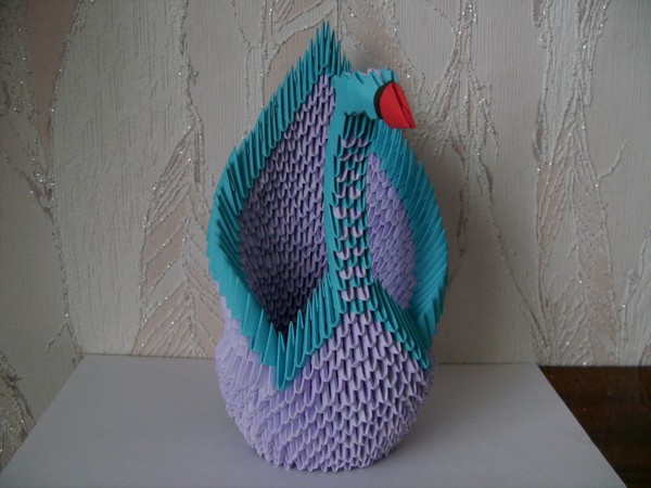 Modüllerden bir kuğu origami nasıl hazırlanır - fotoğraf ve videolarla adım adım talimatlar