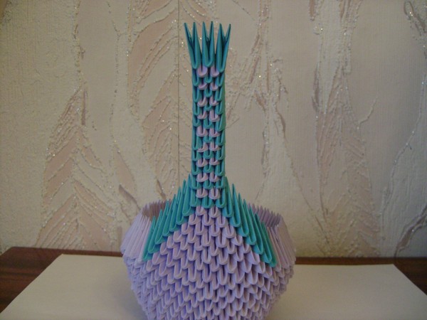 Modüllerden bir kuğu origami nasıl hazırlanır - fotoğraf ve videolarla adım adım talimatlar