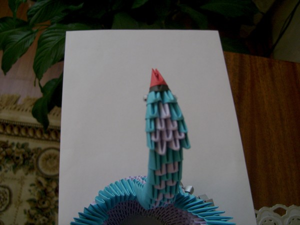 Modüllerden bir kuğu origami nasıl hazırlanır - fotoğraf ve videolarla adım adım talimatlar