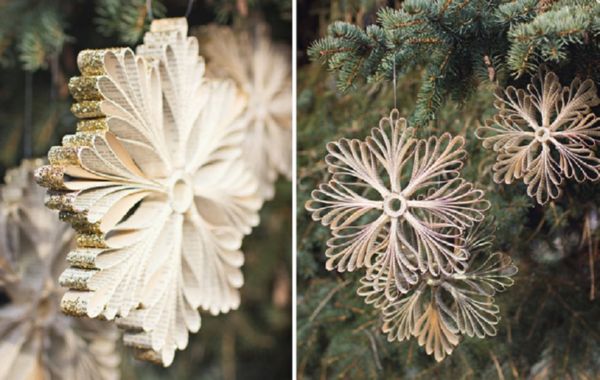 2017 Yeni Yılı için kendi elleriyle kağıtlarla güzel çizgiler - aşamalı diyagramlar ve fotoğraflar. Origami tekniğinde büyük kar taneleri çocukları için master dersleri