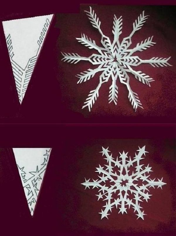 2017 Yeni Yılı için kendi elleriyle kağıtlarla güzel çizgiler - aşamalı diyagramlar ve fotoğraflar. Origami tekniğinde büyük kar taneleri çocukları için master dersleri 2017 Yeni Yılı için kendi elleriyle kağıtlarla güzel çizgiler - aşamalı diyagramlar ve fotoğraflar. Origami tekniğinde büyük kar taneleri çocukları için master dersleri