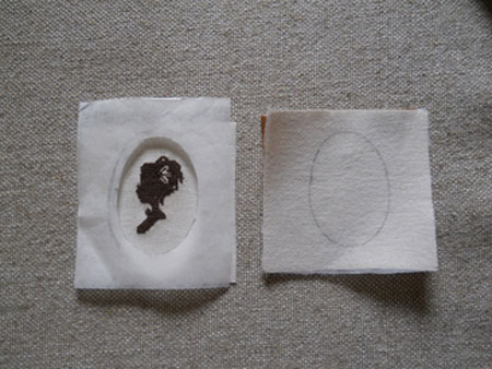 oval bir pencere deseni çiz 
