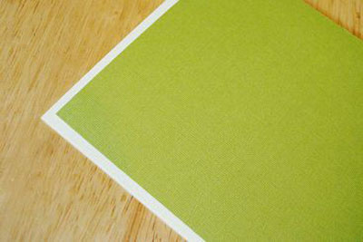 Kendi elleriyle Yeni Yıl 2015 için scrapbooking stiline sahip Noel kartı