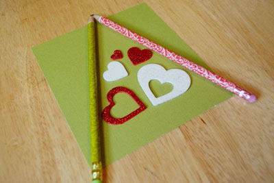 Kendi elleriyle Yeni Yıl 2015 için scrapbooking stiline sahip Noel kartı