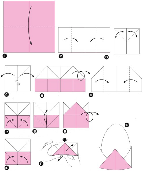 Paskalya origami