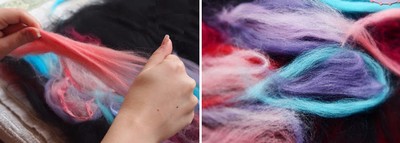 Yeni Yıl için kendi elleriyle bir hediye: bir cüzdan felting, bir fotoğrafla ustalık sınıfı