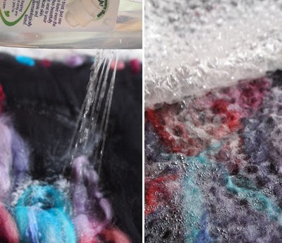 Yeni Yıl için kendi elleriyle bir hediye: bir cüzdan felting, bir fotoğrafla ustalık sınıfı