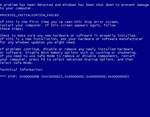 BSoD - ölüm mavi ekranı