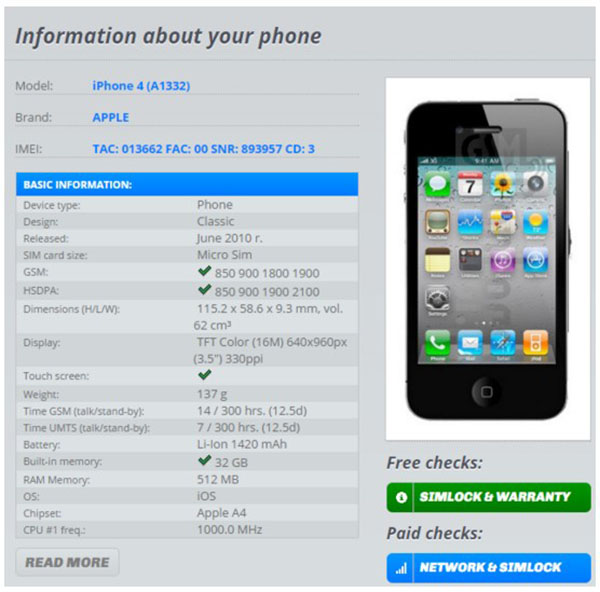 Doğruluk için iPhone'u kontrol etme