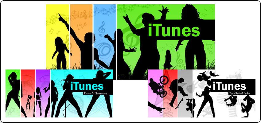 iTunes ekran koruyucu