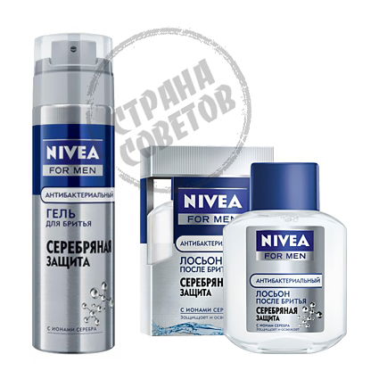 Nivea Erkek Gümüş Koruma Jeli, losyon, krem