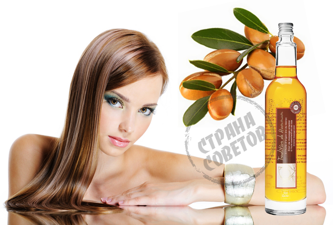 Saçlar için Argan yağı
