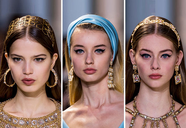 Zarif Saç Stilleri Haute Couture-2017