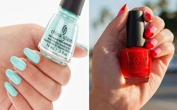Sınırsız yaz: parlak vernik koleksiyonları OPI ve China Glaze