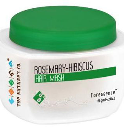 Biberiye ile saçların bölünmüş uçları için maske