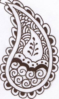 Mehendi evde