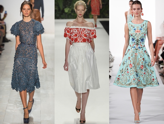 2014 Baharında Moda Elbiseler