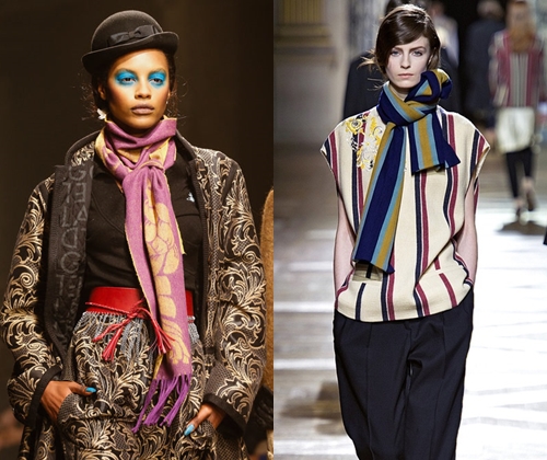 Moda eşarp kış 2013-2014 