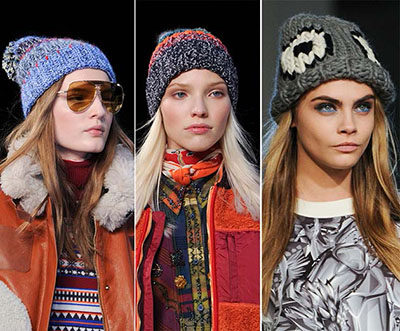 2014-2015 yeni sezonun yeni şapkaları için trend materyalleri