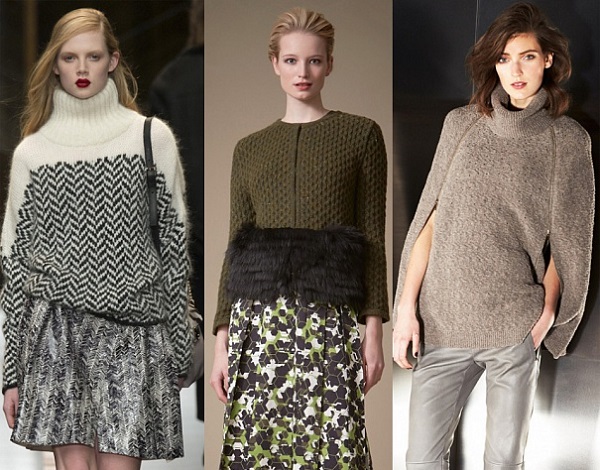 Moda kadın kazak sonbahar kış 2015-2016: 2015 en moda örme kazak fotoğrafı