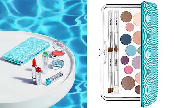 Rose, azure ve krem: Clinique + Jonathan Adler 2017 makyaj koleksiyonu