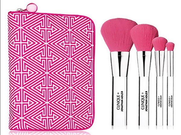 Rose, azure ve krem: Clinique + Jonathan Adler 2017 makyaj koleksiyonu
