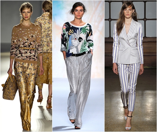 2013'ün en moda uzunluğu: elbiseler, etekler, pantolonlar