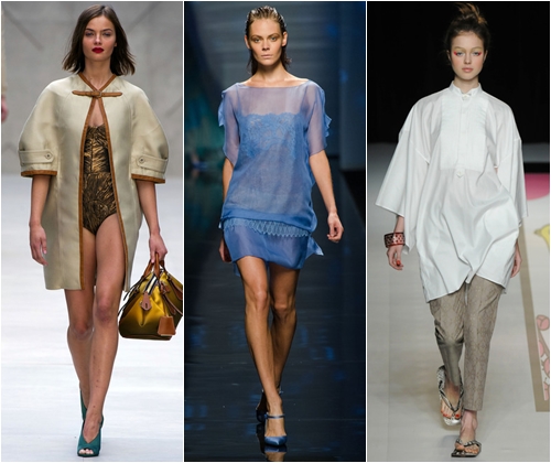 2013 bahar-yaz aylarında moda siluetler