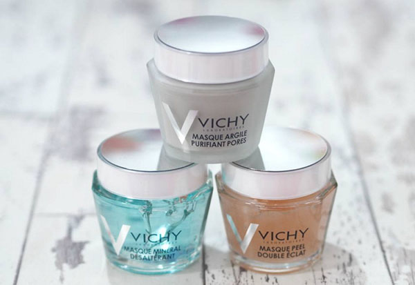 Üçlü etki: Vichy mineral maskesi