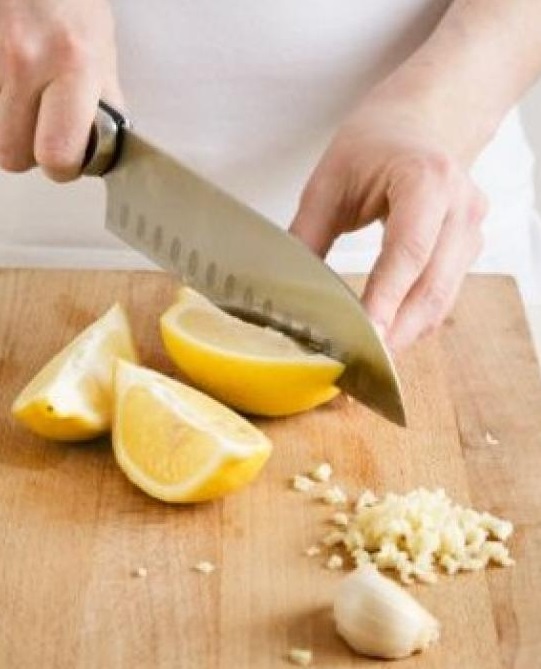 Limonlu sarımsak