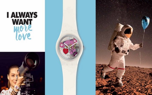 Daha fazla sevgi: İsviçre saat markası Swatch'dan bir sürpriz