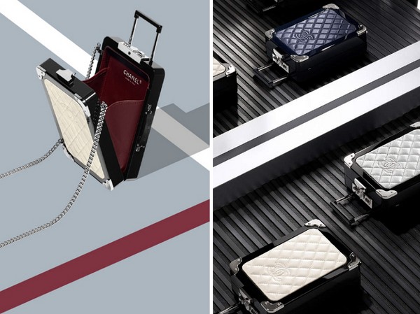 Yol çağrıları: Chanel'den debriyaj bavulu Trolley Minaudiere