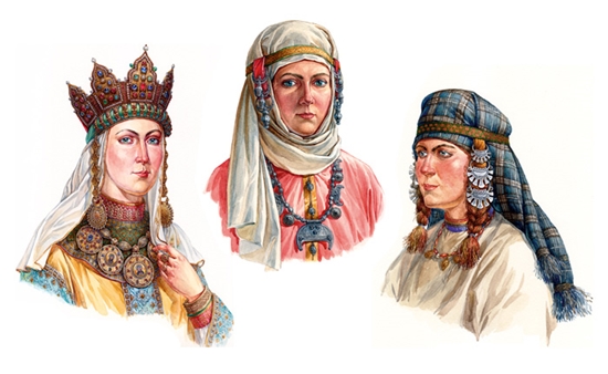 Eski Rus giysileri
