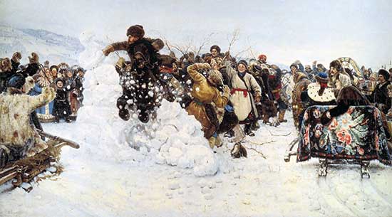 Shrovetide nasıl çizilir? Çocuklar ile ilkbahar tatili çizin