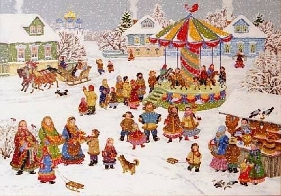 Shrovetide nasıl çizilir? Çocuklar ile ilkbahar tatili çizin