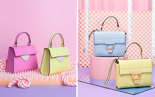 Sıkıcı bahar için Coccinelle şeker poşetleri: Candy Pop hattı