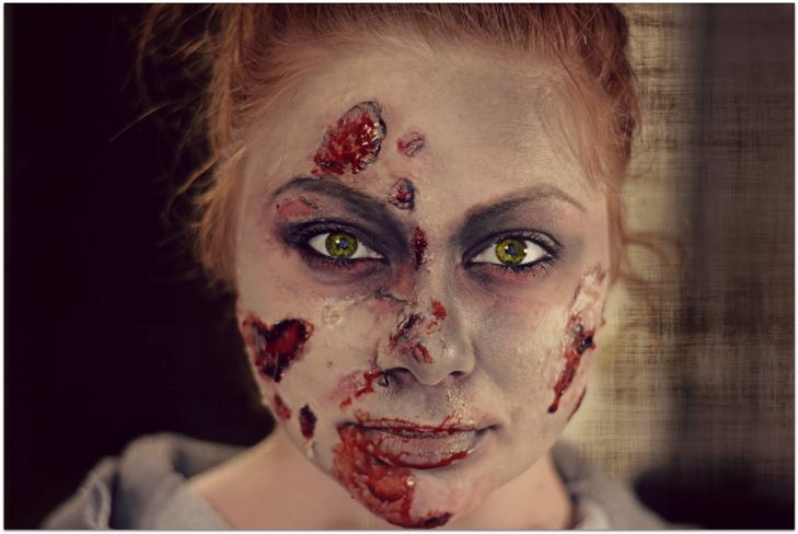 Cadılar Bayramı için Zombi Makeover: fotoğraf, video kendi ellerini nasıl yapabilirim