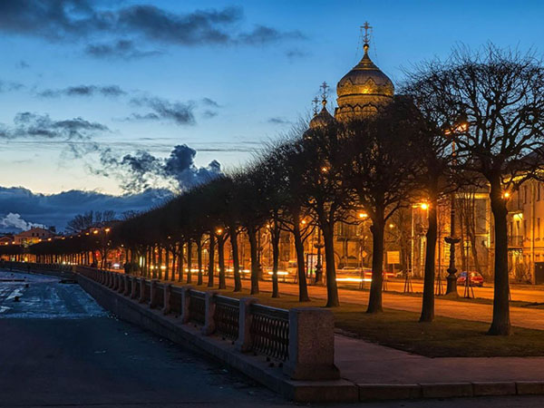 Nisan 2017'de St. Petersburg hava durumu